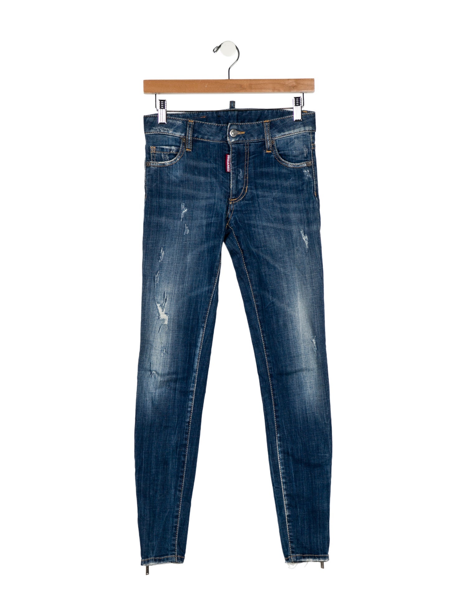 Dsquared² Mid-Rise Skinny Leg Jeans